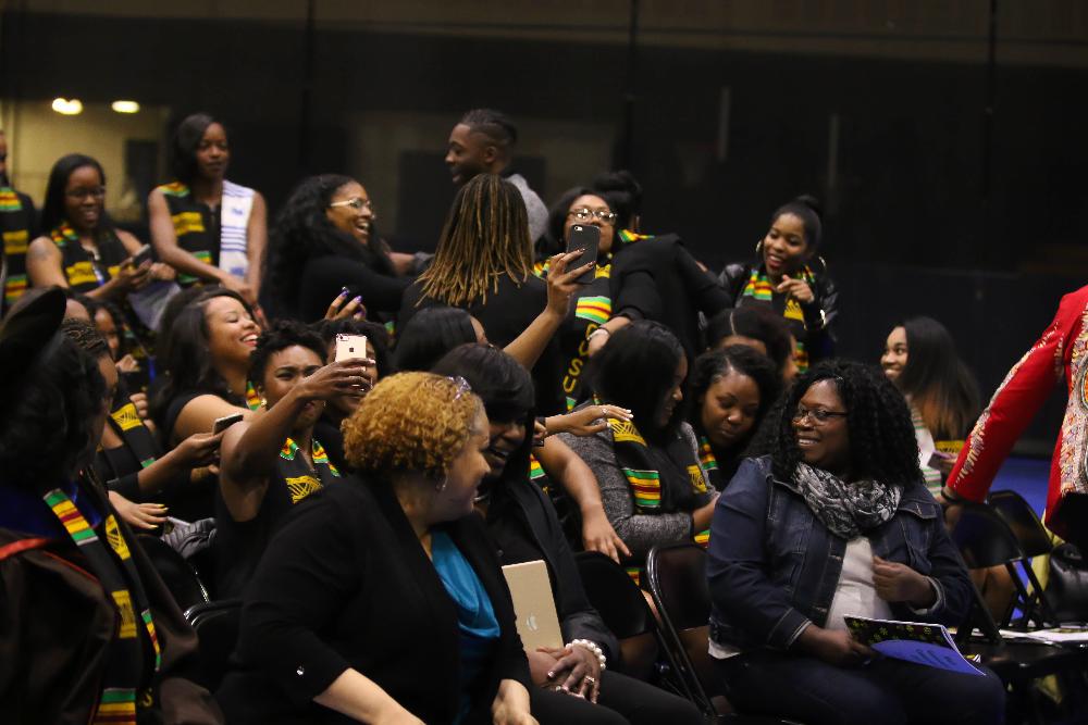 Image 1 of 30 black students and staff